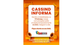 Envio de SMS – Instabilidade em nosso WhatsApp